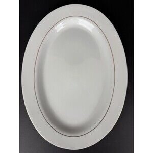 Vintage Royal Majestic China "D'or" Serving Platter Grannycore